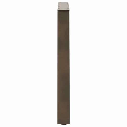 Noge za blagovaonski stol V-oblik 2 kom Prirodni čelik 90 x (72-73,3) cm Čelik - Prirodna 90 x (72-73.3) cm 2 1 Cijena