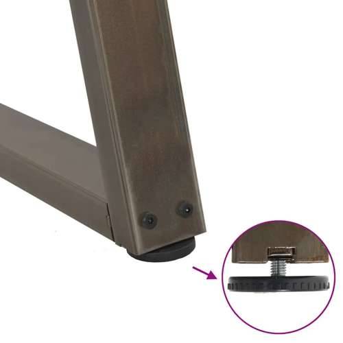 Noge za blagovaonski stol V-oblik 2 kom Prirodni čelik 90 x (72-73,3) cm Čelik - Prirodna 90 x (72-73.3) cm 2 1 Cijena