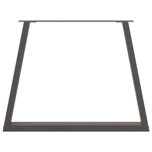 Noge za blagovaonski stol V-oblik 3 kom antracit 100 x (72-73,3) cm čelik - Antracit 100 x (72-73.3) cm 3 1 Cijena