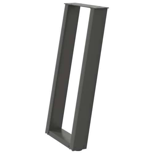 Noge za konzolni stol u obliku slova U, 2 kom, antracit, 28 x (72-73) cm, čelik - Antracit 28 x (72-73) cm 1 Cijena