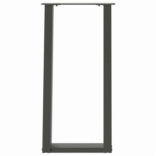 Noge za konzolni stol u obliku slova U, 2 kom, antracit, 28 x (72-73) cm, čelik - Antracit 28 x (72-73) cm 1 Cijena
