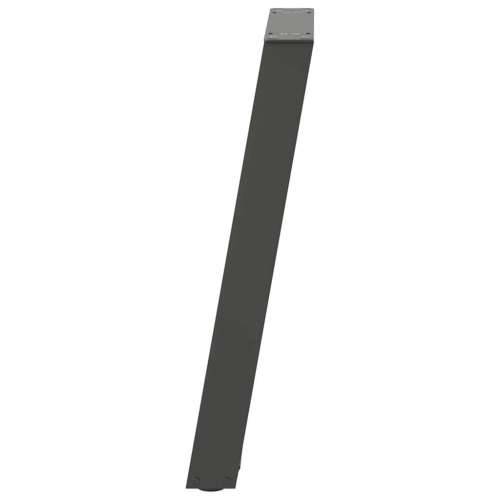 Noge za konzolni stol u obliku slova U, 2 kom, antracit, 28 x (72-73) cm, čelik - Antracit 28 x (72-73) cm 1 Cijena