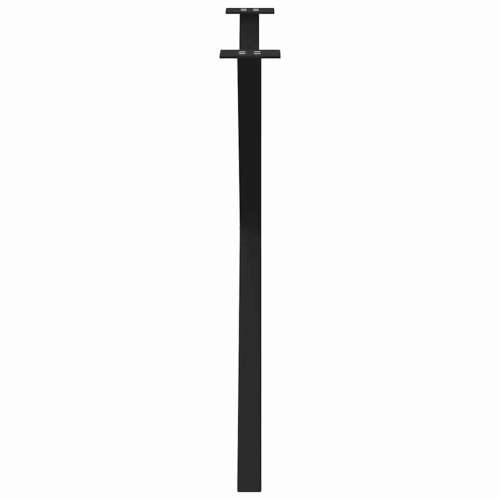 Noge za blagovaonski stol u obliku slova X, 2 kom, crne, 90 x (72-73) cm, čelik - Crna 90 x (72-73) cm (40 mm) 2 1 Cijena