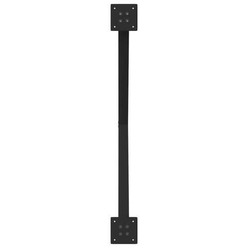 Noge za blagovaonski stol u obliku slova X, 2 kom, crne, 90 x (72-73) cm, čelik - Crna 90 x (72-73) cm (40 mm) 2 1 Cijena