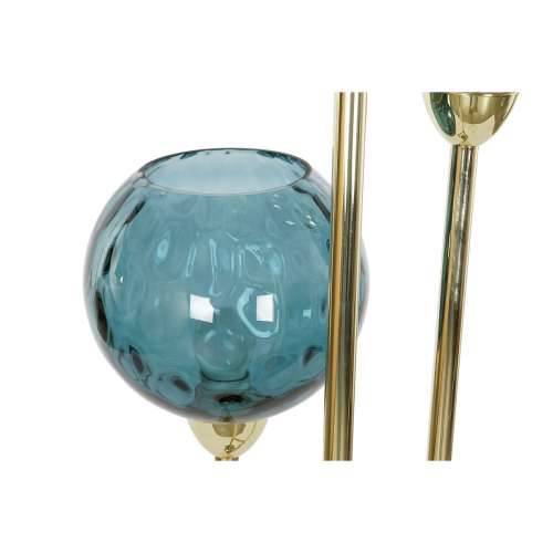Podna svjetiljka DKD Home Decor Pisana zlatan Metal Kristal 50 W 220 V 45 x 45 x 160 cm Cijena