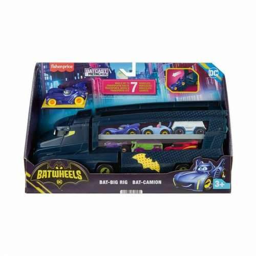 Kamion za Prijevoz Vozila Fisher-Price Batwheels Big Big Bam noir Cijena