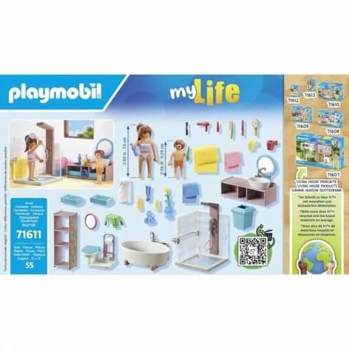 Playset Playmobil 71611 - Bathroom bathtub 55 Dijelovi Cijena