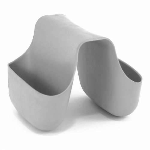 Stalak za Spužvice za Sudoper Quttin Dvostruki Siva Silikon 12,5 x 9,5 x 10 cm (24 kom.) Cijena