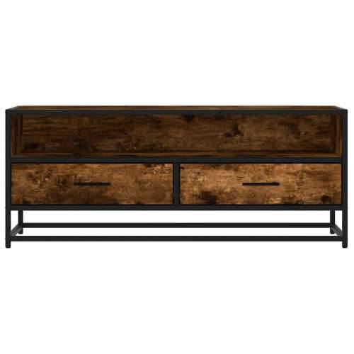 TV ormarić boja dimljenog hrasta 100x34,5x40 cm konstruirano - Dimljeni hrast 1 100 cm Cijena