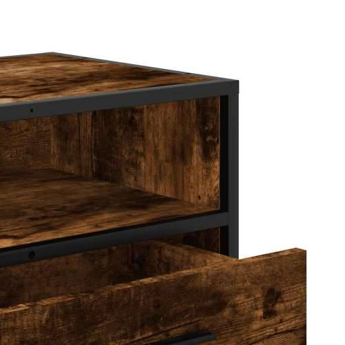 TV ormarić boja dimljenog hrasta 100x34,5x40 cm konstruirano - Dimljeni hrast 1 100 cm Cijena