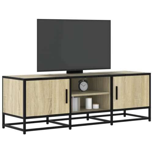 TV ormarić Sonoma hrast 120x35x41 cm Konstruirano drvo i metal - sonoma hrast 1 120 cm Cijena