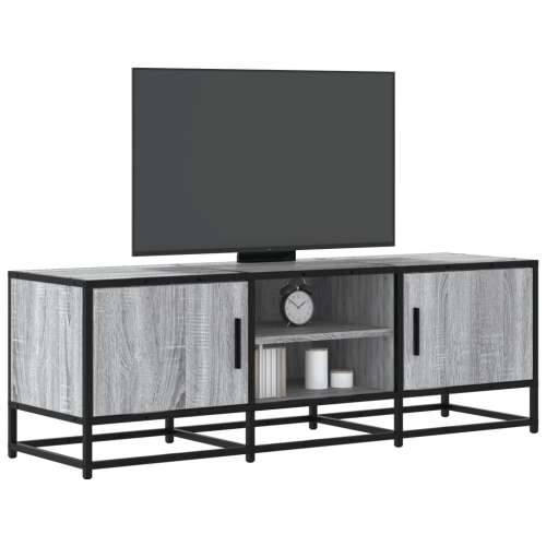 TV ormarić sivi Sonoma 120x35x41 cm Konstruirano drvo i metal - Sivi hrast sonoma 1 120 cm Cijena