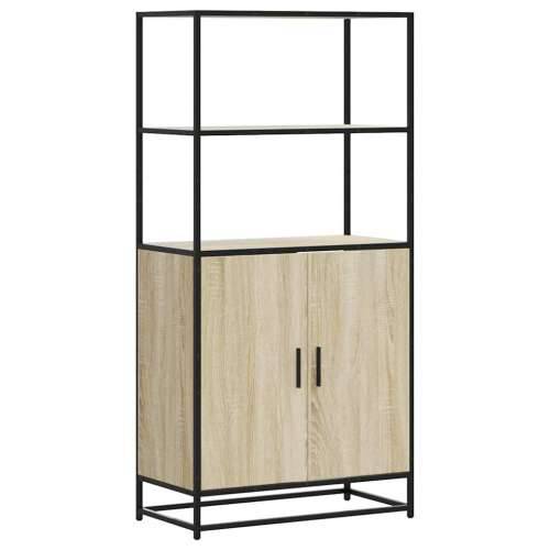 Visoka ploča sonoma hrast 68x35x139cm konstruirano drvo i metal - sonoma hrast 1 Cijena