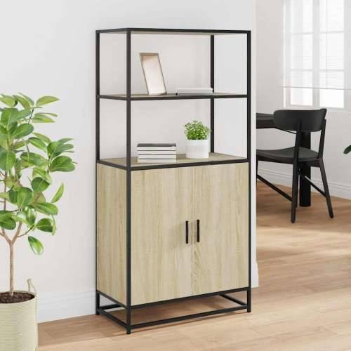 Visoka ploča sonoma hrast 68x35x139cm konstruirano drvo i metal - sonoma hrast 1 Cijena