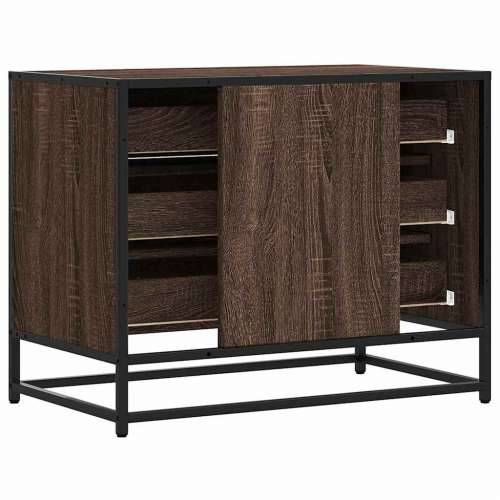 Ormar s ladicama smeđi hrast 70x41x56 cm izrađeno drvo - Smeđi hrast 1 Cijena