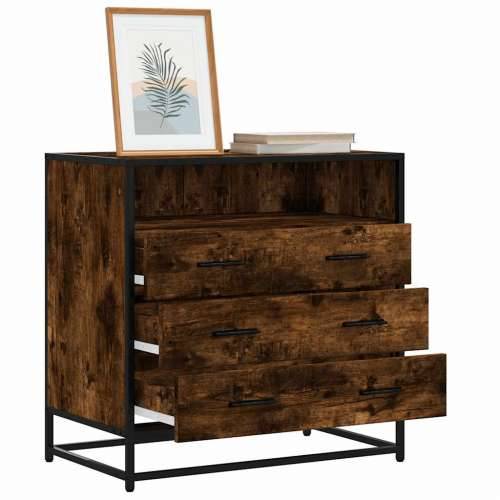 Ormar s ladicama dimljeni hrast 70x41x70 cm konstruirano drvo - Dimljeni hrast 1 Cijena