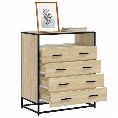 Ormar s ladicama sonoma hrast 70x41x83,5 cm izrađeno drvo - sonoma hrast 1 Cijena