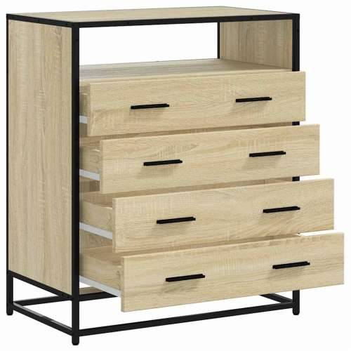 Ormar s ladicama sonoma hrast 70x41x83,5 cm izrađeno drvo - sonoma hrast 1 Cijena