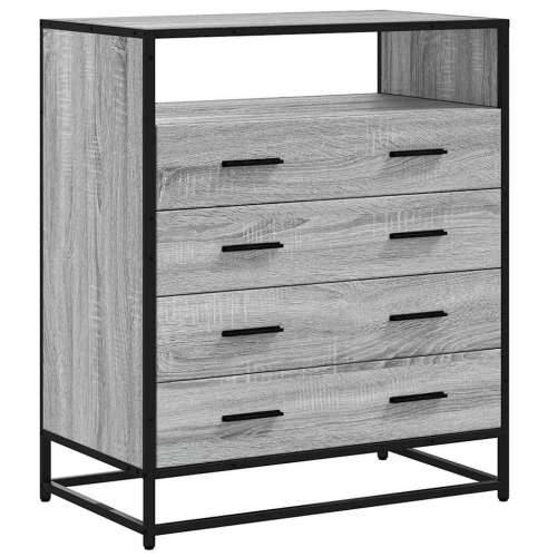 Ormarić s ladicama Sivi Sonoma 70x41x83,5 cm Konstruirano drvo - Sivi hrast sonoma 1 Cijena
