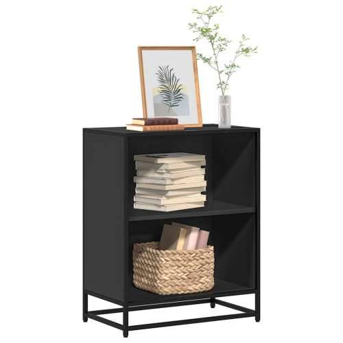 Ormar za knjige crni 60x35x76 cm izrađeno drvo - Crna 1 76 cm 60 cm Cijena
