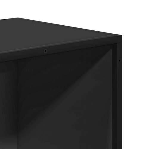 Ormar za knjige crni 60x35x76 cm izrađeno drvo - Crna 1 76 cm 60 cm Cijena