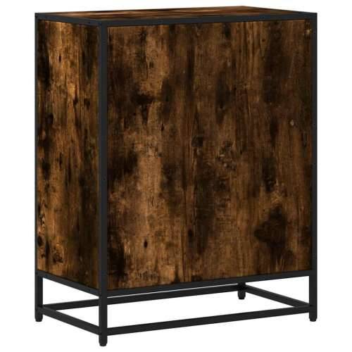 Ormar za knjige dimljeni hrast 60x35x76 cm konstruirano drvo - Dimljeni hrast 1 76 cm 60 cm Cijena
