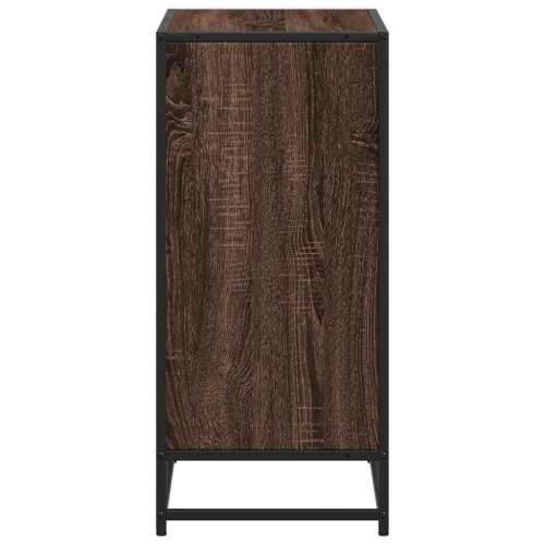 Ormarić za knjige smeđi hrast 60x35x76 cm konstruirano drvo - Smeđi hrast 1 76 cm 60 cm Cijena
