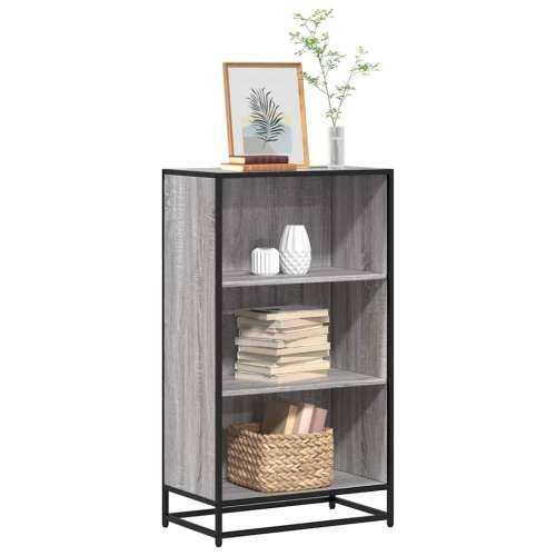 Ormarić za knjige boja hrasta 60x35x107,5 cm konstruirano drvo - Sivi hrast sonoma 1 107.5 cm 60 cm Cijena