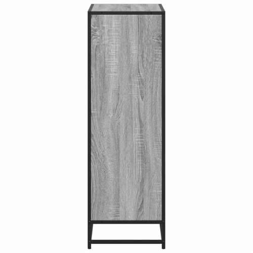 Ormarić za knjige boja hrasta 60x35x107,5 cm konstruirano drvo - Sivi hrast sonoma 1 107.5 cm 60 cm Cijena