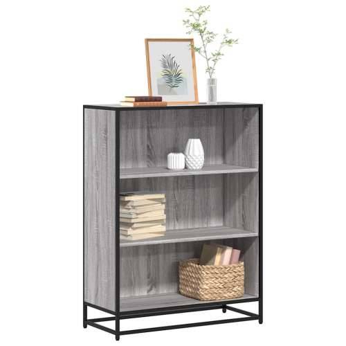 Ormarić za knjige boja hrasta 80,5x35x107,5cm konstruirano drvo - Sivi hrast sonoma 1 107.5 cm 80.5 cm Cijena