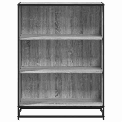 Ormarić za knjige boja hrasta 80,5x35x107,5cm konstruirano drvo - Sivi hrast sonoma 1 107.5 cm 80.5 cm Cijena