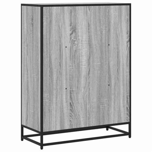 Ormarić za knjige boja hrasta 80,5x35x107,5cm konstruirano drvo - Sivi hrast sonoma 1 107.5 cm 80.5 cm Cijena