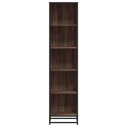 Ormarić za knjige smeđi hrast 40x35x170,5 cm konstruirano drvo - Smeđi hrast 1 170.5 cm 40 cm Cijena