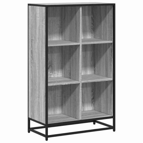 Ormar za knjige sivi sonoma 65,5x33x107,5 cm izrađeno drvo - Sivi hrast sonoma 65.5 x 33 x 107.5 cm 1 Cijena