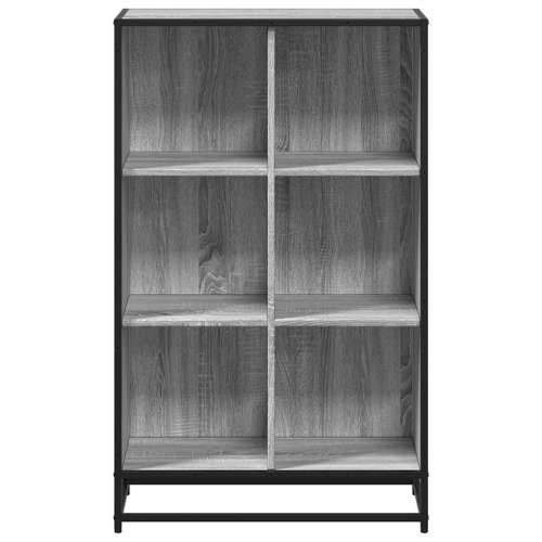 Ormar za knjige sivi sonoma 65,5x33x107,5 cm izrađeno drvo - Sivi hrast sonoma 65.5 x 33 x 107.5 cm 1 Cijena