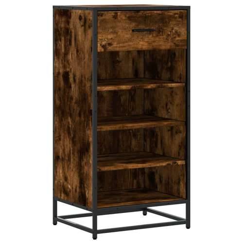 Stalak za cipele boja hrasta 48x38x97,5 cm konstruirano drvo - Dimljeni hrast 1 4 Cijena