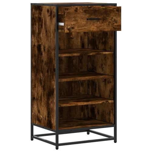 Stalak za cipele boja hrasta 48x38x97,5 cm konstruirano drvo - Dimljeni hrast 1 4 Cijena