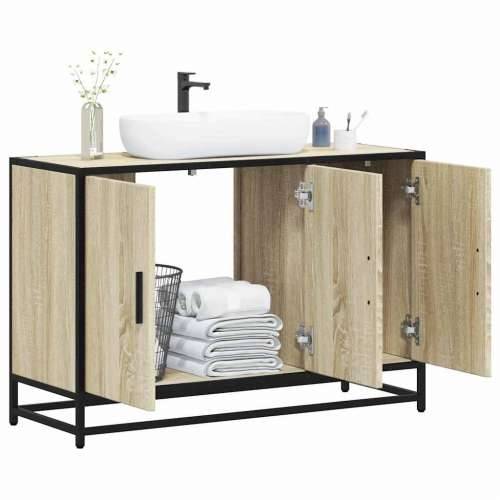Kupaonski ormarić za Lavabo - Umivaonik sonoma hrast 90x33x60 cm - sonoma hrast 1 Cijena