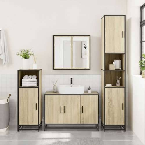 Kupaonski ormarić za Lavabo - Umivaonik sonoma hrast 90x33x60 cm - sonoma hrast 1 Cijena