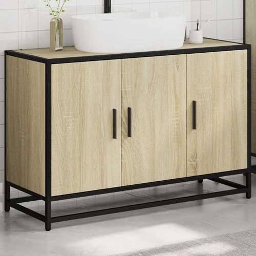 Kupaonski ormarić za Lavabo - Umivaonik sonoma hrast 90x33x60 cm - sonoma hrast 1 Cijena