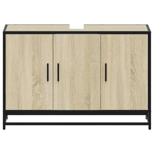 Kupaonski ormarić za Lavabo - Umivaonik sonoma hrast 90x33x60 cm - sonoma hrast 1 Cijena