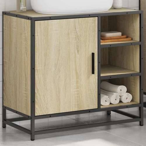 Kupaonski ormarić za Lavabo - Umivaonik boja hrasta 65x33x60 cm drveni - sonoma hrast 1 Cijena