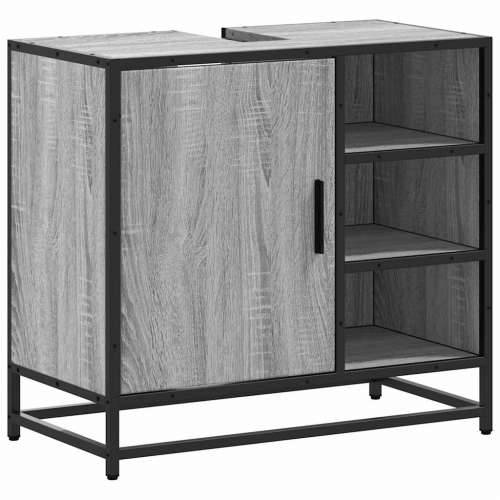Kupaonski ormarić za Lavabo - Umivaonik sivi Sonoma 65x33x60 cm - Sivi hrast sonoma 1 Cijena