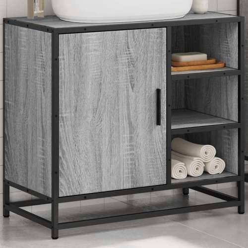 Kupaonski ormarić za Lavabo - Umivaonik sivi Sonoma 65x33x60 cm - Sivi hrast sonoma 1 Cijena
