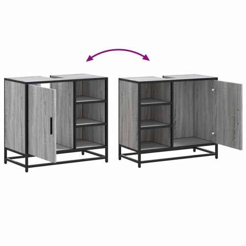 Kupaonski ormarić za Lavabo - Umivaonik sivi Sonoma 65x33x60 cm - Sivi hrast sonoma 1 Cijena