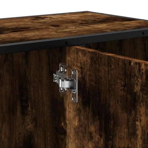 Kupaonski ormarić za Lavabo - Umivaonik boja hrasta 80x33x60 cm drveni - Dimljeni hrast 1 Cijena