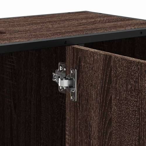 Kupaonski ormarić za Lavabo - Umivaonik boja hrasta 80x33x60 cm drveni - Smeđi hrast 1 Cijena