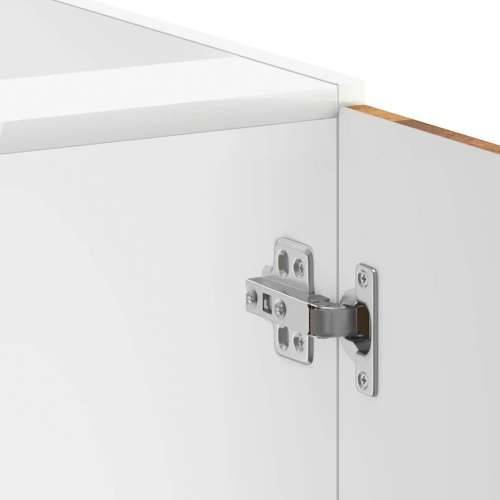 Donji ormarić za Lavabo - Umivaonik Lucca boja drva konstruirano drvo - Staro drvo 60 x 46 x 81.5 cm 1 1x bottom cabinet (2 door Cijena