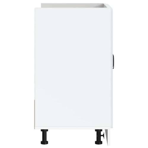 Donji ormarić za Lavabo - Umivaonik Lucca bijeli konstruirano drvo - Bijela 1 1 x donji ormarić (2 vrata) 80 cm Cijena