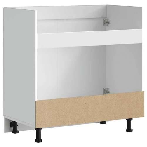 Donji ormarić za Lavabo - Umivaonik Lucca bijeli konstruirano drvo - Bijela 1 1 x donji ormarić (2 vrata) 80 cm Cijena